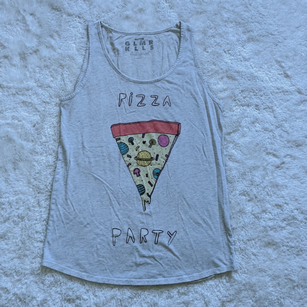 Pizza Party tank top